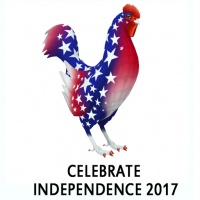 Collectors Edition - Celebrate Independence 2017 Rooster