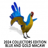 2024 Limited Edition - Blue & Gold Macaw Rooster