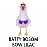 Batty Bosom - Bow Lilac