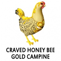 Craved Honey Bee Gold Campine Hen