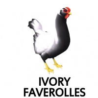 Ivory Faverolles Hen