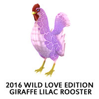 2016 Wild Love Edition Giraffe – Lilac Rooster