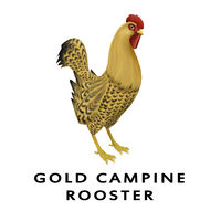 Gold Campine Rooster