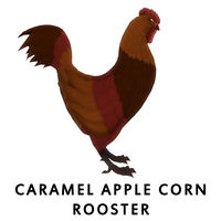 Collectors Edition Caramel Apple Corn Rooster