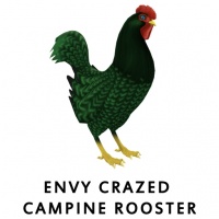 Envy Crazed Campine Rooster