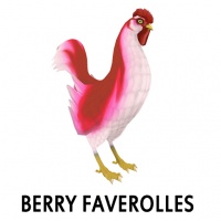 Berry Faverolles Rooster