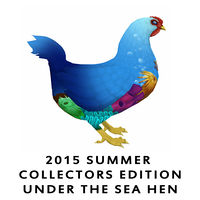 2015 Summer Collectors Edition Under the Sea Hen