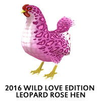 2016 Wild Love Edition Leopard – Rose Hen