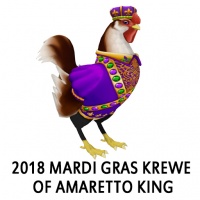 2018 Mardi Gras Krewe of Amaretto- King