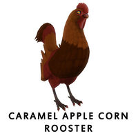 Collectors Edition Caramel Apple Corn Rooster