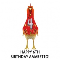 Happy 6th Birthday Amaretto! Rooster