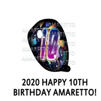 2020 Happy 10th Birthday Amaretto! Eye