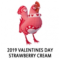 2019 Valentines Day - Strawberry Cream Rooster