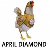 April Diamond Hen