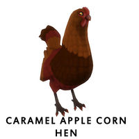 Collectors Edition Caramel Apple Corn Hen