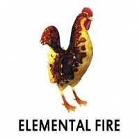 Elemental Fire Rooster