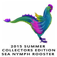 2015 Summer Collectors Edition Sea Nymph Rooster