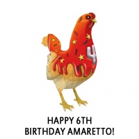 Happy 6th Birthday Amaretto! Hen