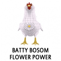 Batty Bosom Flower Power