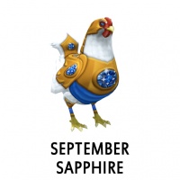 September Sapphire Hen