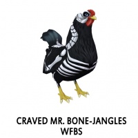 Craved Mr. Bone-jangles White Faced Black Spanish