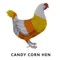 2017 Retro Collectors Edition Candy Corn Hen