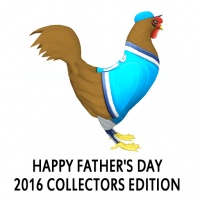 Happy Father's Day 2016 Collectors Edition Rooster