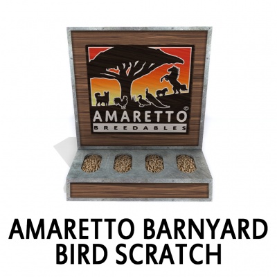 Amaretto Barnyard Bird Scratch