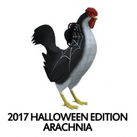 2017 Halloween Edition Arachnia Rooster