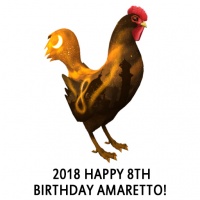 Happy 8th Birthday Amaretto! Rooster