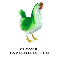 Clover Faverolles Hen