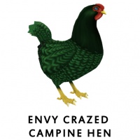 Envy Crazed Campine Hen